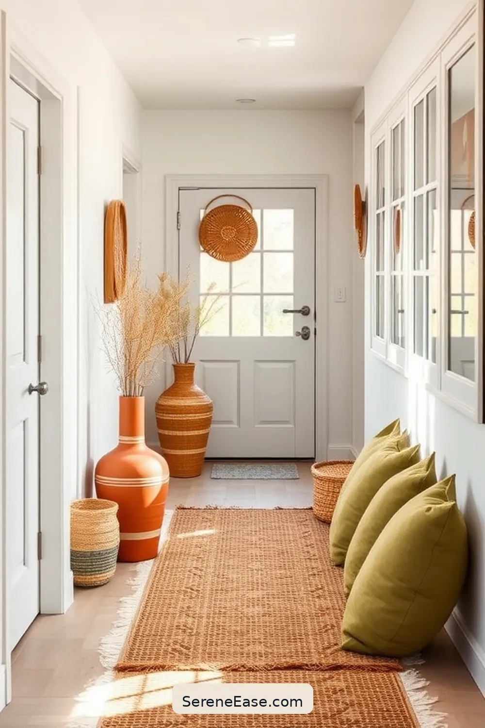 Use Earth Tones in Accessories and Décor for 21 Ways to Incorporate Earth Tones in Mid-Century Modern Hallways