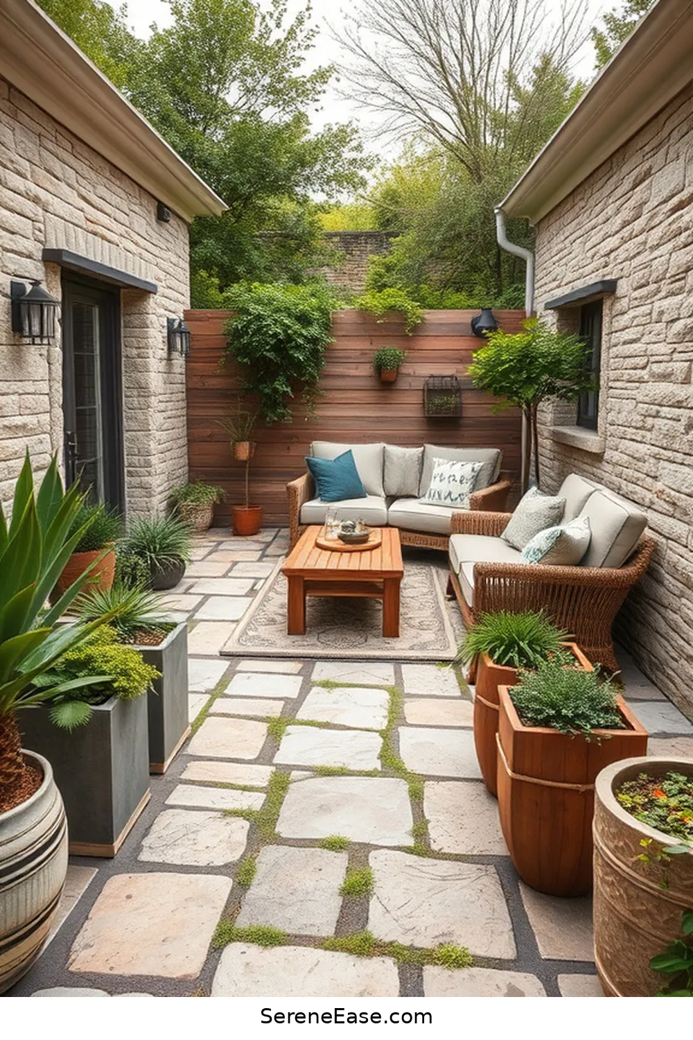 21 Ways to Incorporate Earth Tones in Scandinavian Style Outdoor Patios 4 Incorporate Stone Elements for 21 Ways to Incorporate Earth Tones in Scandinavian Style Outdoor Patios