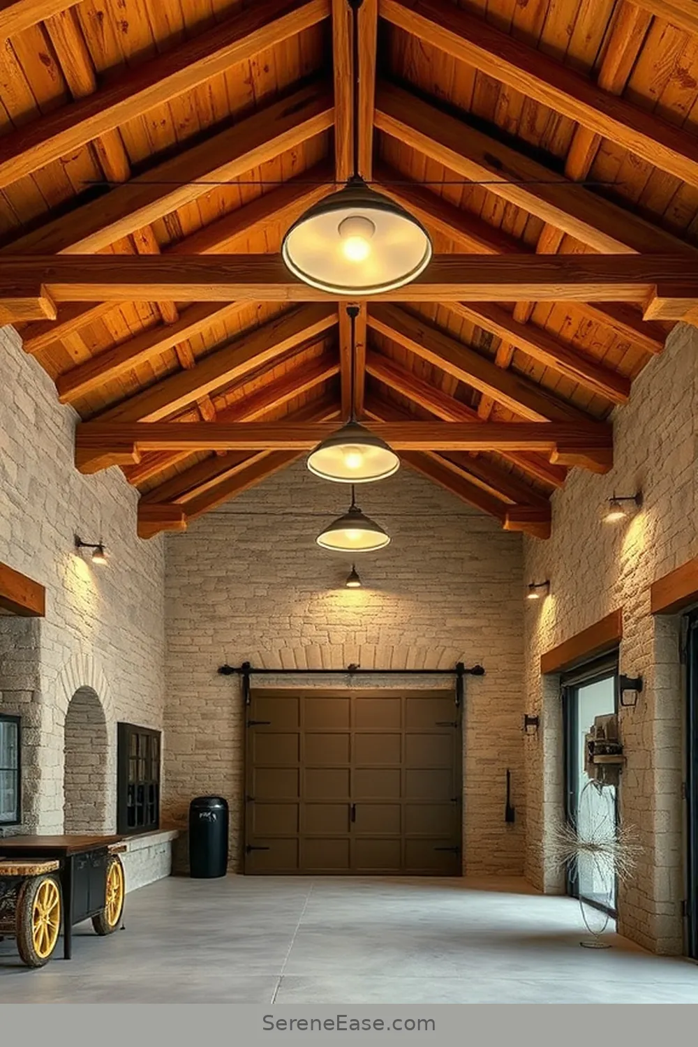 21 Ways to Incorporate Neutral Tones in Rustic Garage Style 13 Add Neutral Lighting Fixtures for 21 Ways to Incorporate Neutral Tones in Rustic Garage Style
