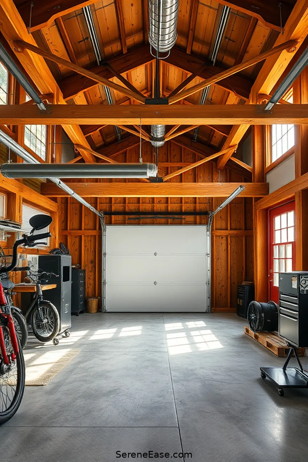 21 Ways to Incorporate Neutral Tones in Rustic Garage Style 18 Combine Wood and Metal Finishes for 21 Ways to Incorporate Neutral Tones in Rustic Garage Style