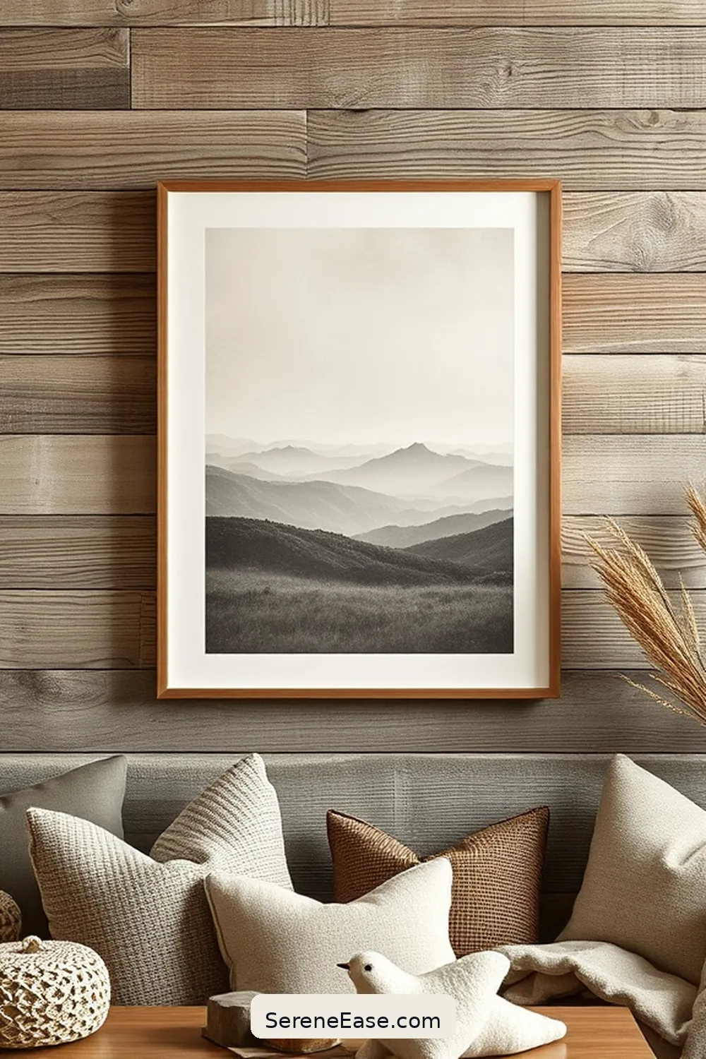 21 Ways to Incorporate Neutral Tones in Rustic Garage Style 17 Hang Artwork in Muted Tones for 21 Ways to Incorporate Neutral Tones in Rustic Garage Style