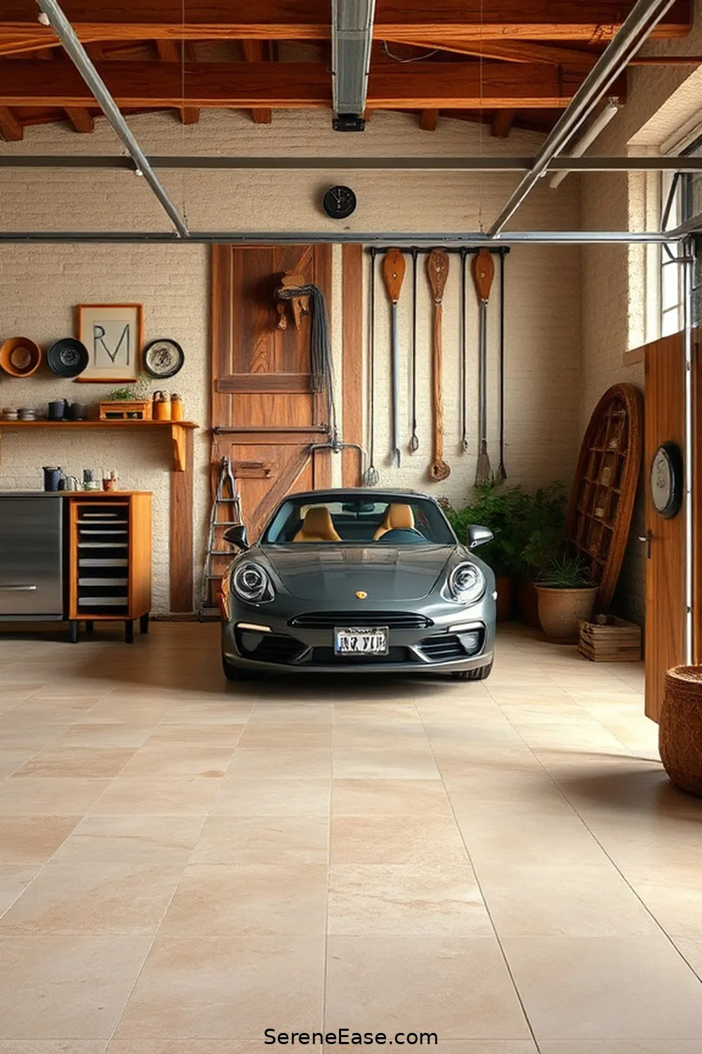 21 Ways to Incorporate Neutral Tones in Rustic Garage Style 7 Select Neutral Flooring Options for 21 Ways to Incorporate Neutral Tones in Rustic Garage Style