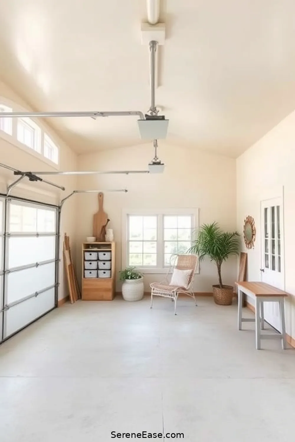 21 Ways to Incorporate Neutral Tones in Your Coastal Style Garage 13 Use a Light Shade for the Ceiling for 21 Ways to Incorporate Neutral Tones in Your Coastal Style Garage