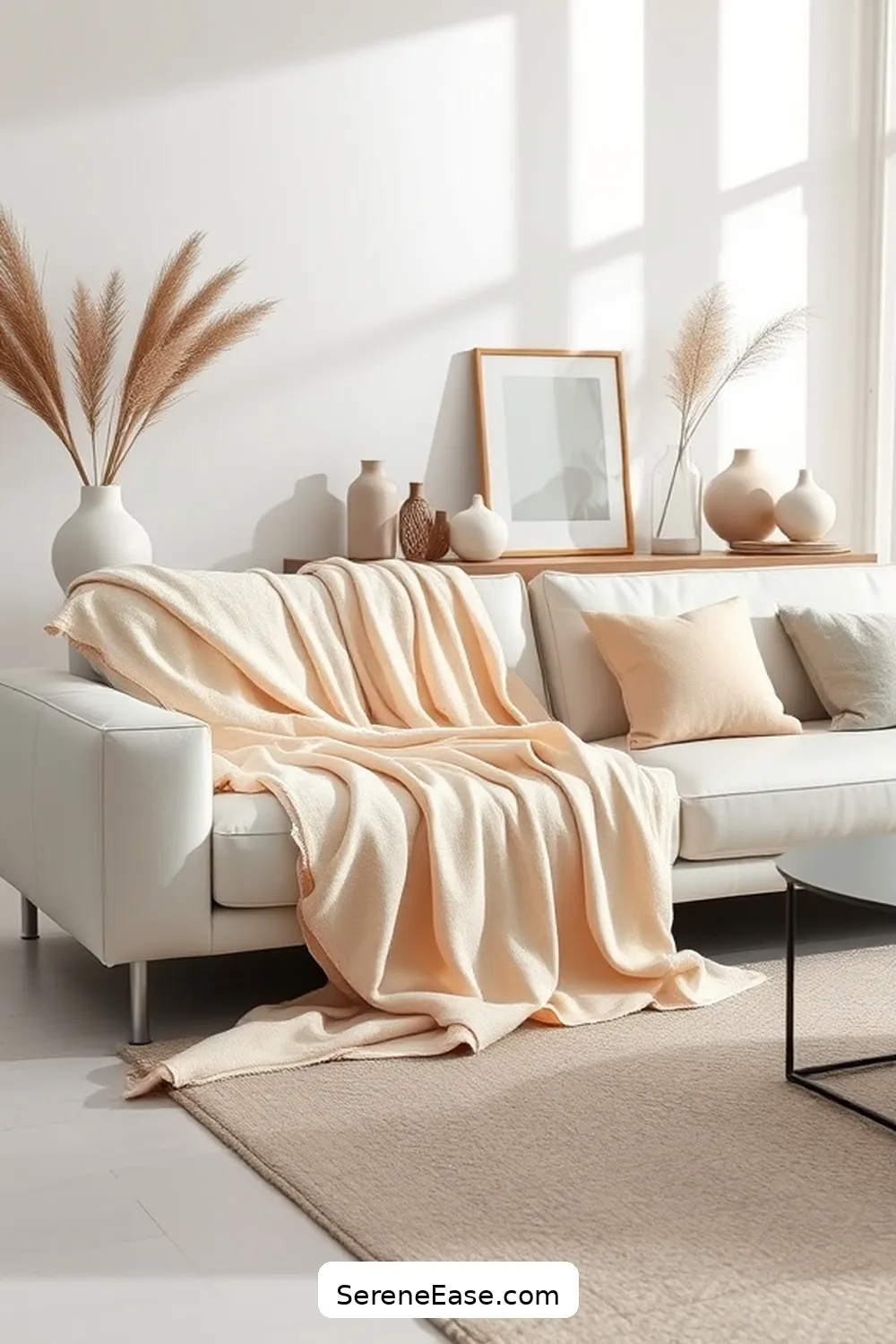 21 Ways to Incorporate Pastels in Minimalist Style Living Rooms 16 Use Pastel Throws or Blankets for 21 Ways to Incorporate Pastels in Minimalist Style Living Rooms
