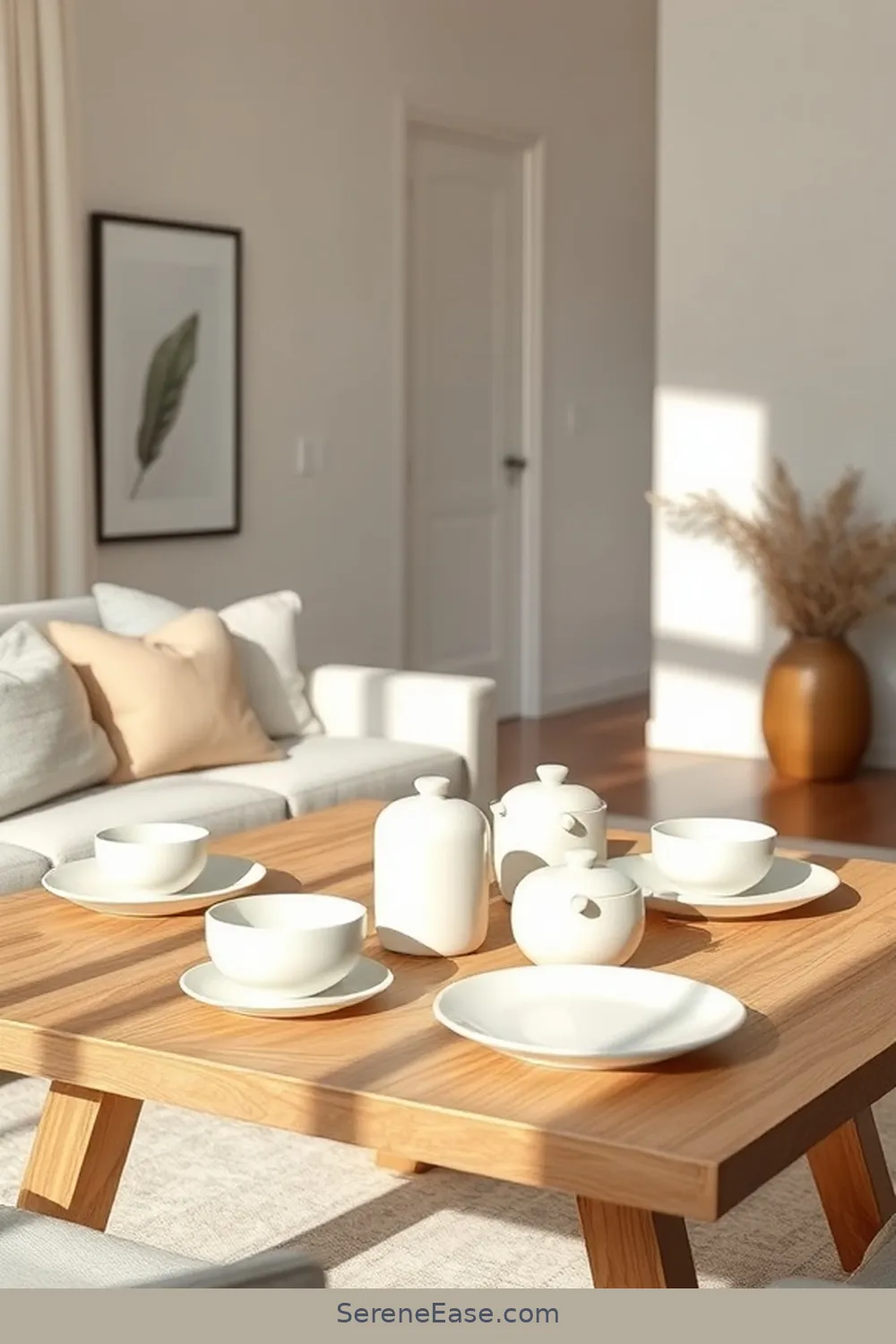 21 Ways to Incorporate Pastels in Minimalist Style Living Rooms 12 Utilize Pastel Tableware for 21 Ways to Incorporate Pastels in Minimalist Style Living Rooms