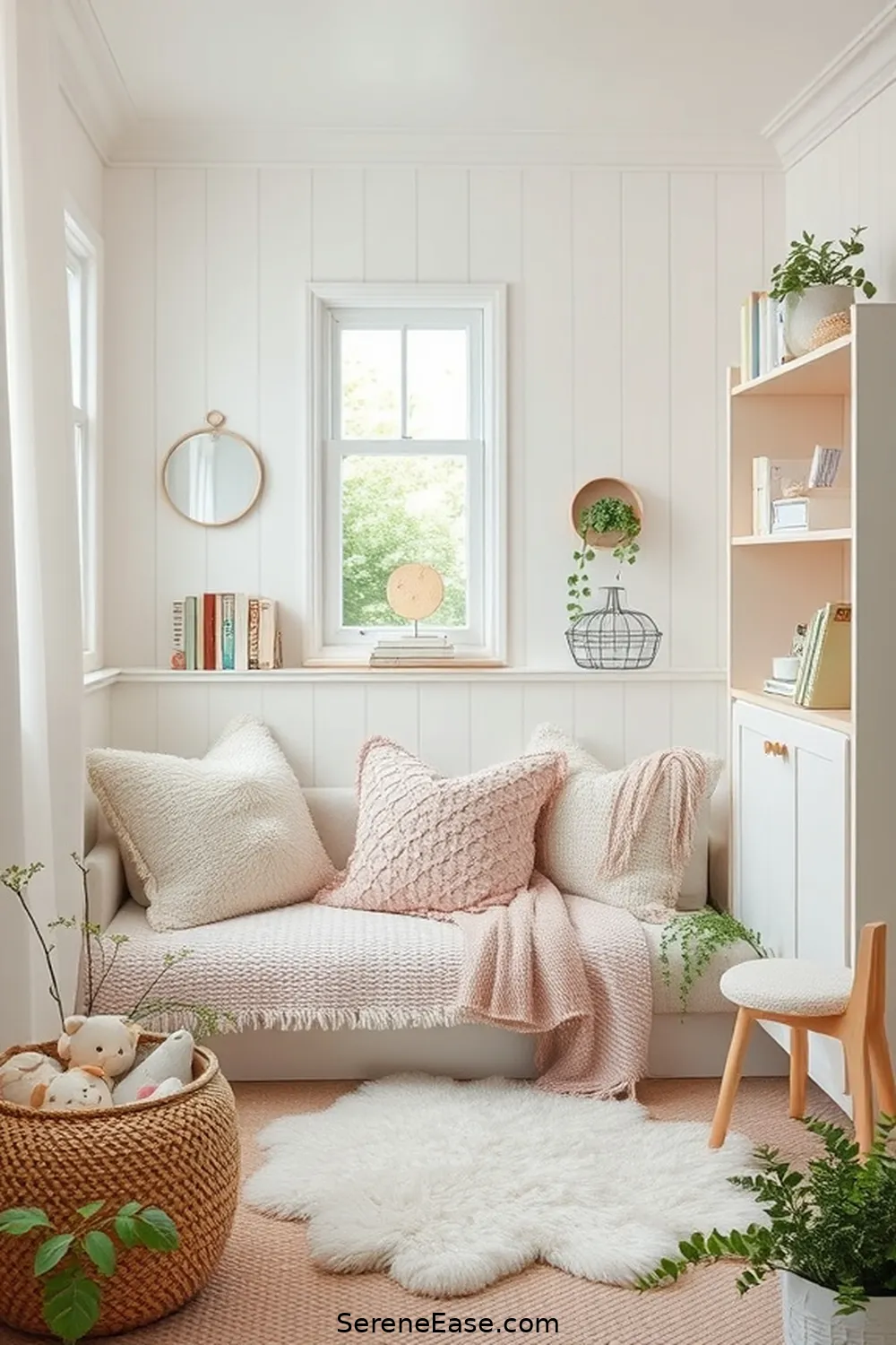21 Ways to Incorporate Pastels in Scandinavian-Style Nurseries 21 Create a Pastel Reading Nook for 21 Ways to Incorporate Pastels in Scandinavian-Style Nurseries