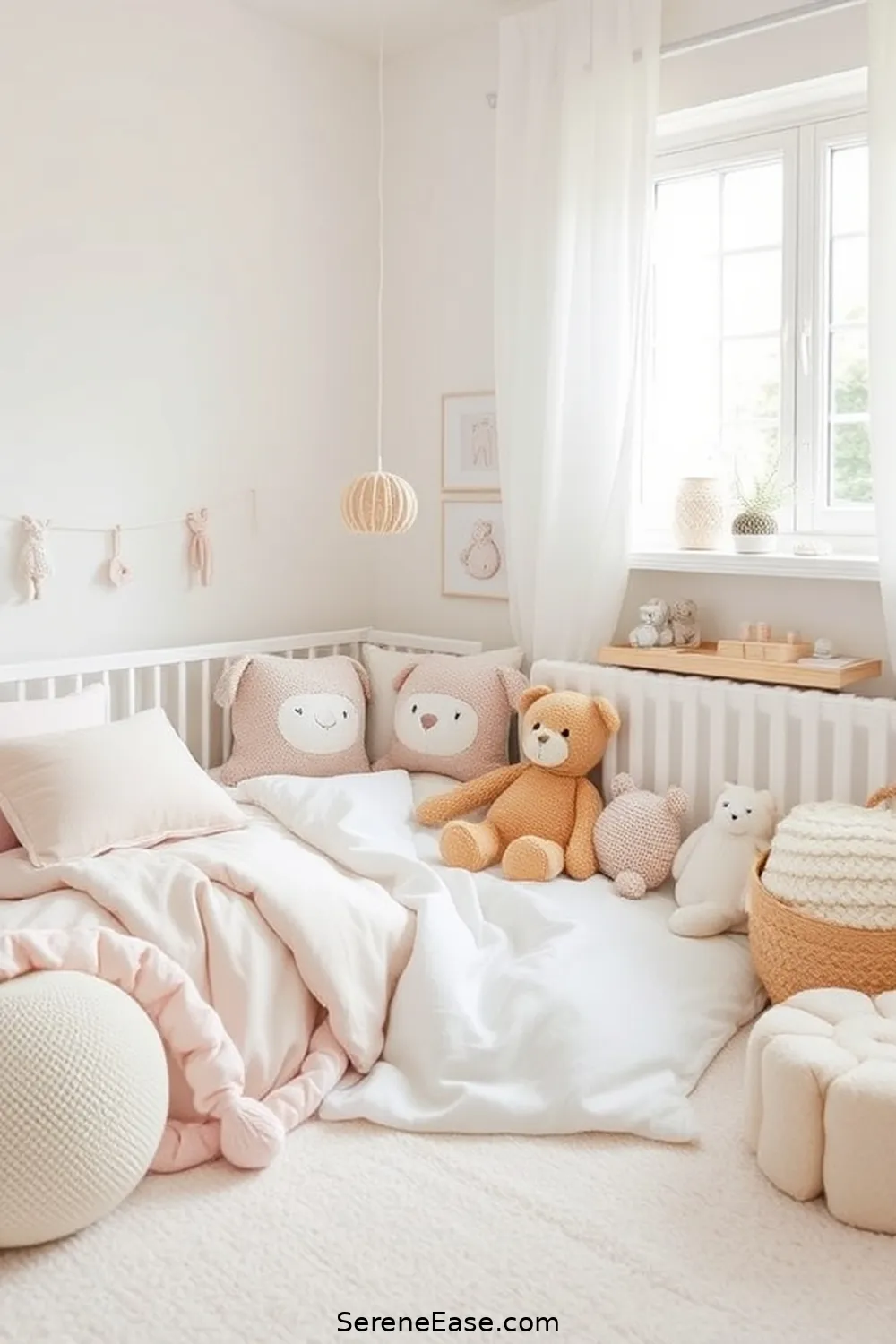 21 Ways to Incorporate Pastels in Scandinavian-Style Nurseries 7 Opt for Pastel Bedding for 21 Ways to Incorporate Pastels in Scandinavian-Style Nurseries
