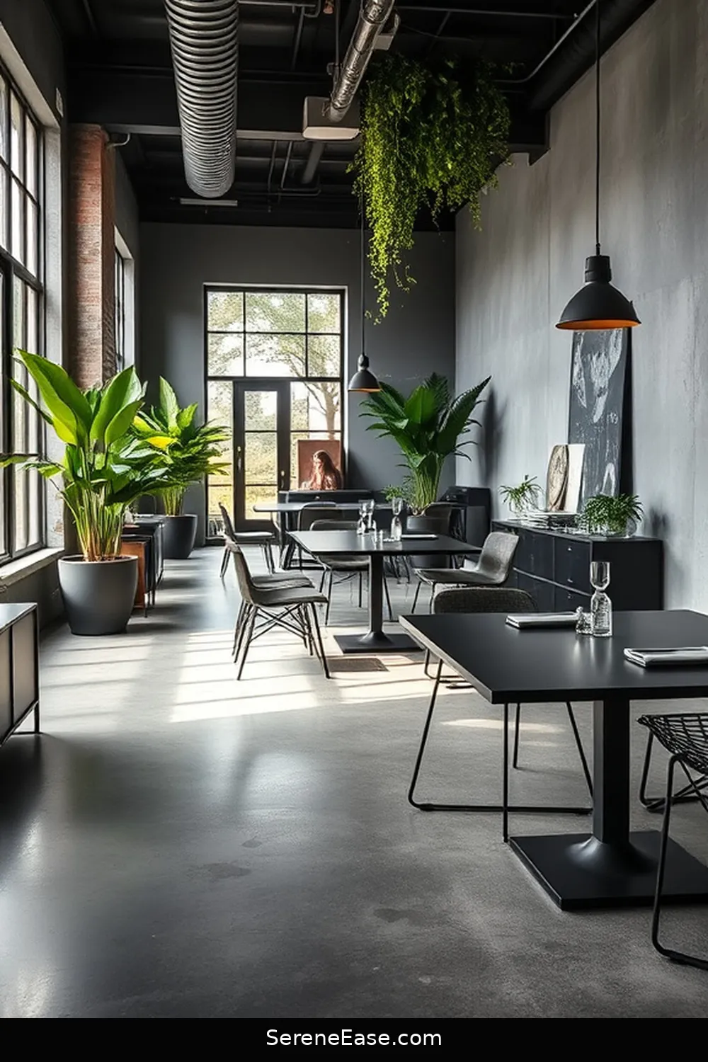 22 Ideas for Monochromatic Dining Room Industrial Style 13 Paint With a Neutral Palette for 22 Ideas for Monochromatic Dining Room Industrial Style