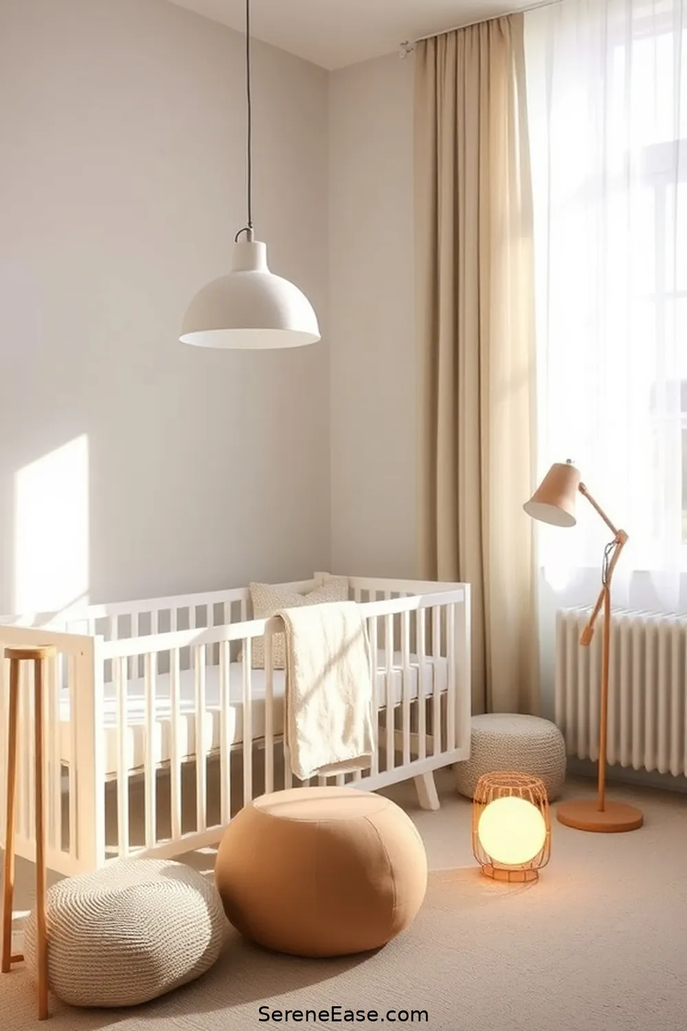 22 Inspiring Ideas for a Neutral Tones Nursery in Minimalist Style 8 Calming Lighting Fixtures for 22 Inspiring Ideas for a Neutral Tones Nursery in Minimalist Style