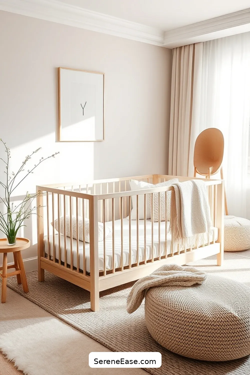 22 Inspiring Ideas for a Neutral Tones Nursery in Minimalist Style 3 Minimalist Crib Options for 22 Inspiring Ideas for a Neutral Tones Nursery in Minimalist Style