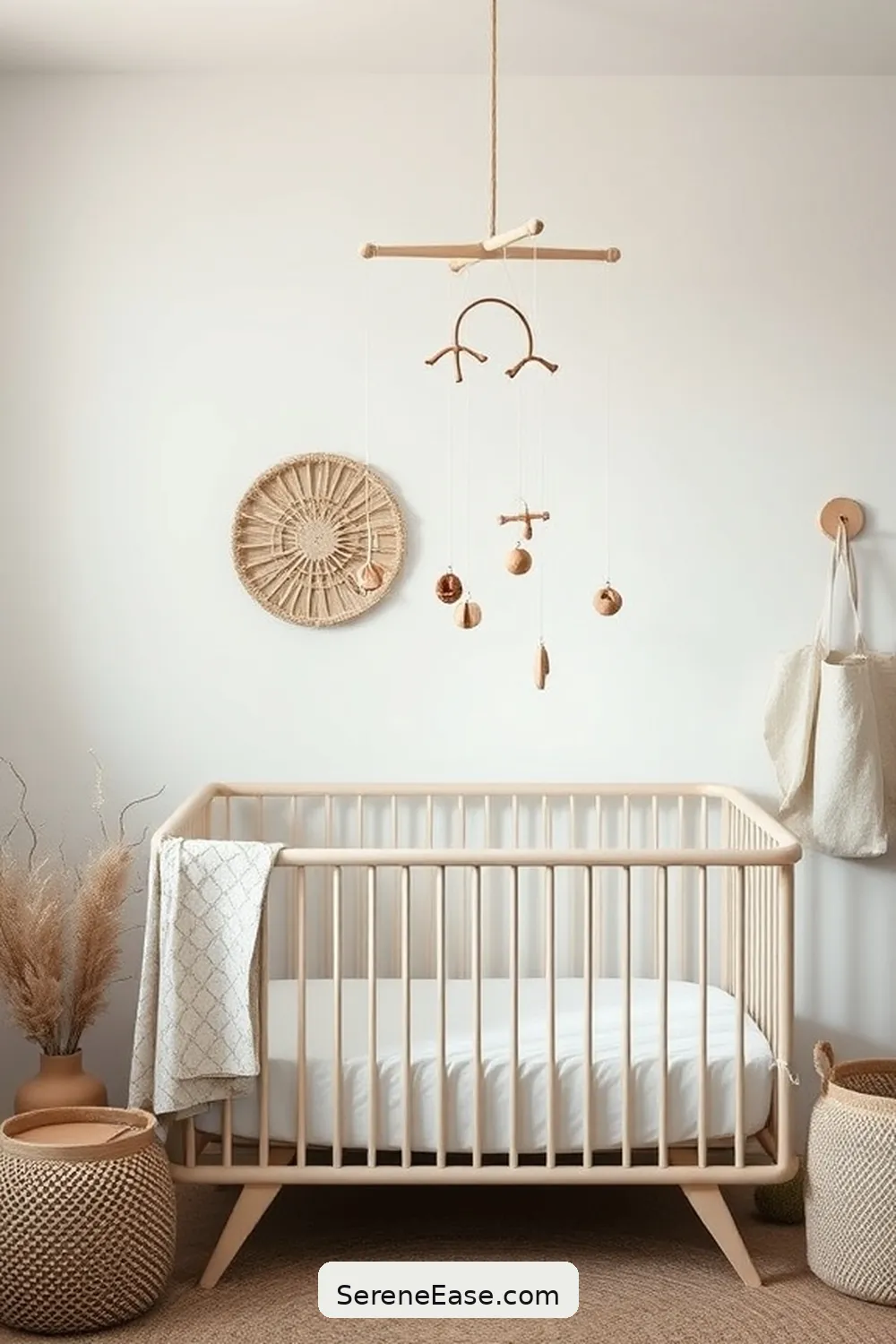 22 Inspiring Ideas for a Neutral Tones Nursery in Minimalist Style 12 Minimalist Mobile Designs for 22 Inspiring Ideas for a Neutral Tones Nursery in Minimalist Style