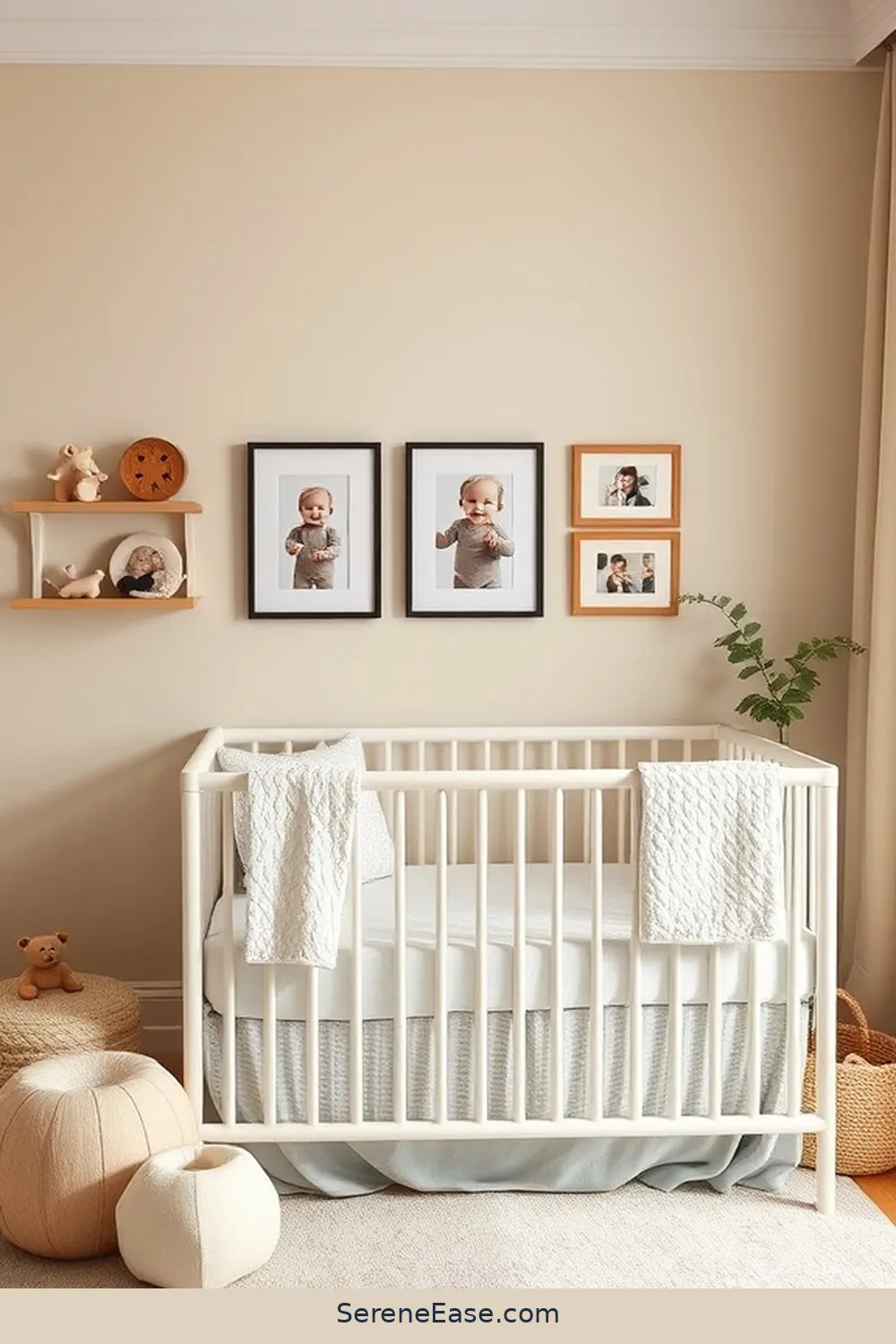 22 Inspiring Ideas for a Neutral Tones Nursery in Minimalist Style 21 Personal Touches With Photos for 22 Inspiring Ideas for a Neutral Tones Nursery in Minimalist Style