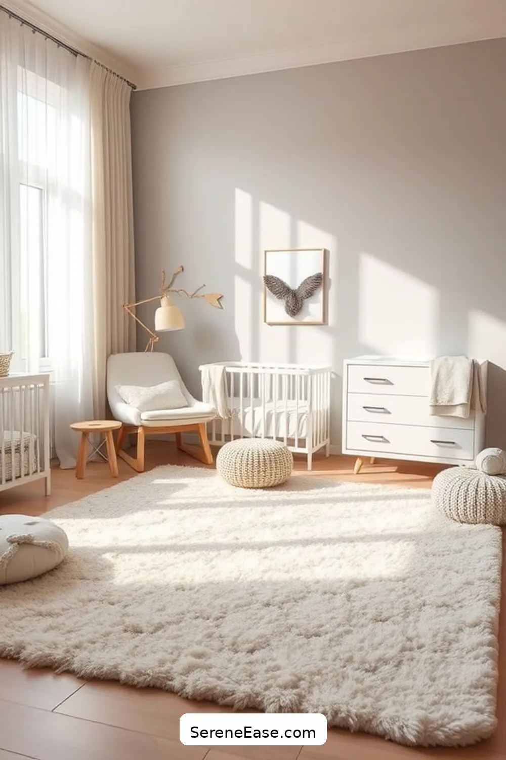 22 Inspiring Ideas for a Neutral Tones Nursery in Minimalist Style 20 Soft Flooring Options for 22 Inspiring Ideas for a Neutral Tones Nursery in Minimalist Style