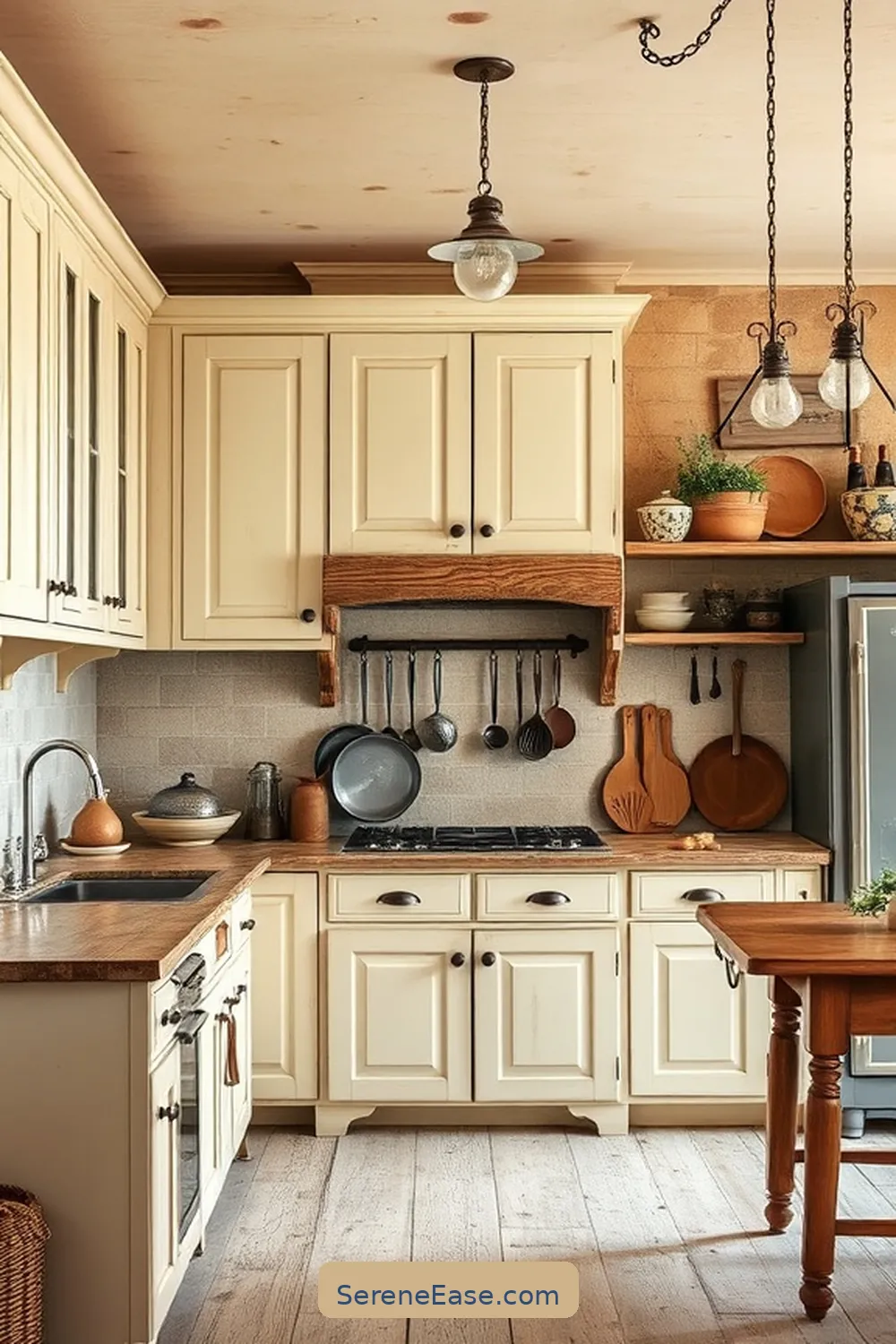 22 Monochromatic Kitchen Ideas in Rustic Style 17 Classic Ivory Appeal for 22 Monochromatic Kitchen Ideas in Rustic Style