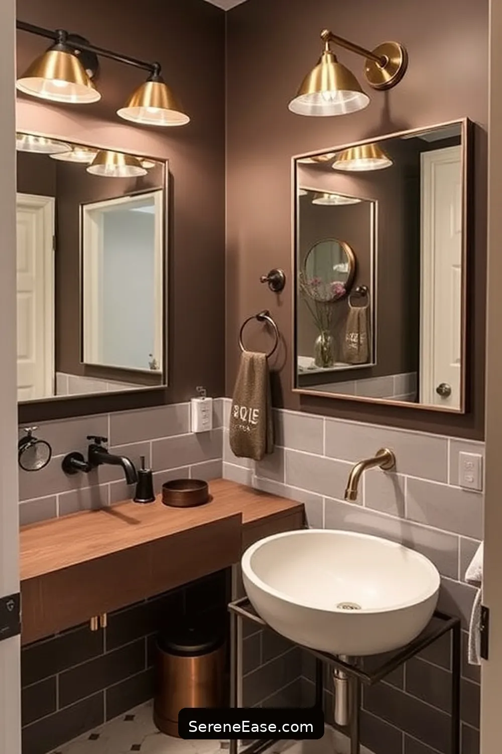 22 Stunning Metallic Accents to Elevate Your Modern Farmhouse Bathroom Style 21 Mixed-Metal Accessories for 22 Stunning Metallic Accents to Elevate Your Modern Farmhouse Bathroom Style