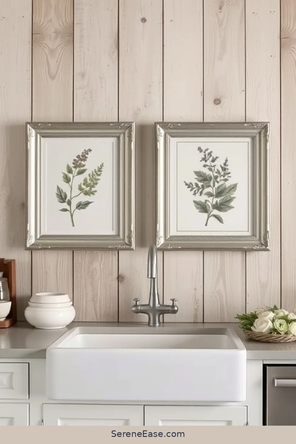 22 Stunning Metallic Accents to Elevate Your Modern Farmhouse Bathroom Style 9 Silver Picture Frames for 22 Stunning Metallic Accents to Elevate Your Modern Farmhouse Bathroom Style