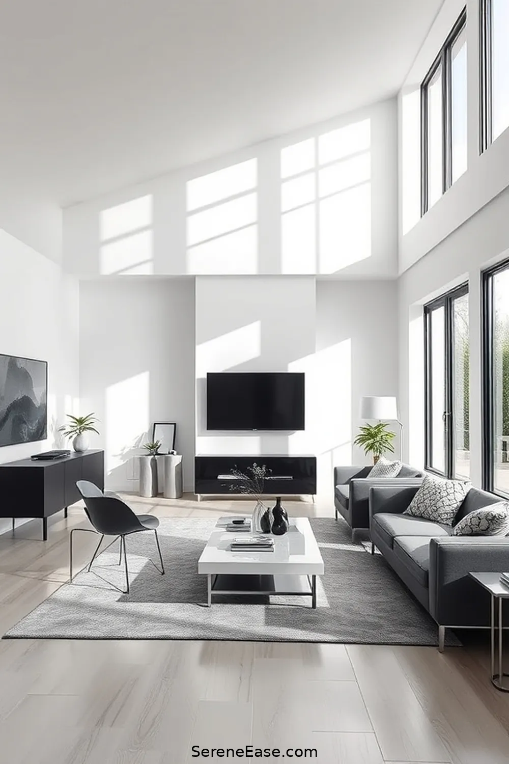 22 Tips for a Monochromatic Minimalist Living Room Style 21 Choose Functional Decor for 22 Tips for a Monochromatic Minimalist Living Room Style