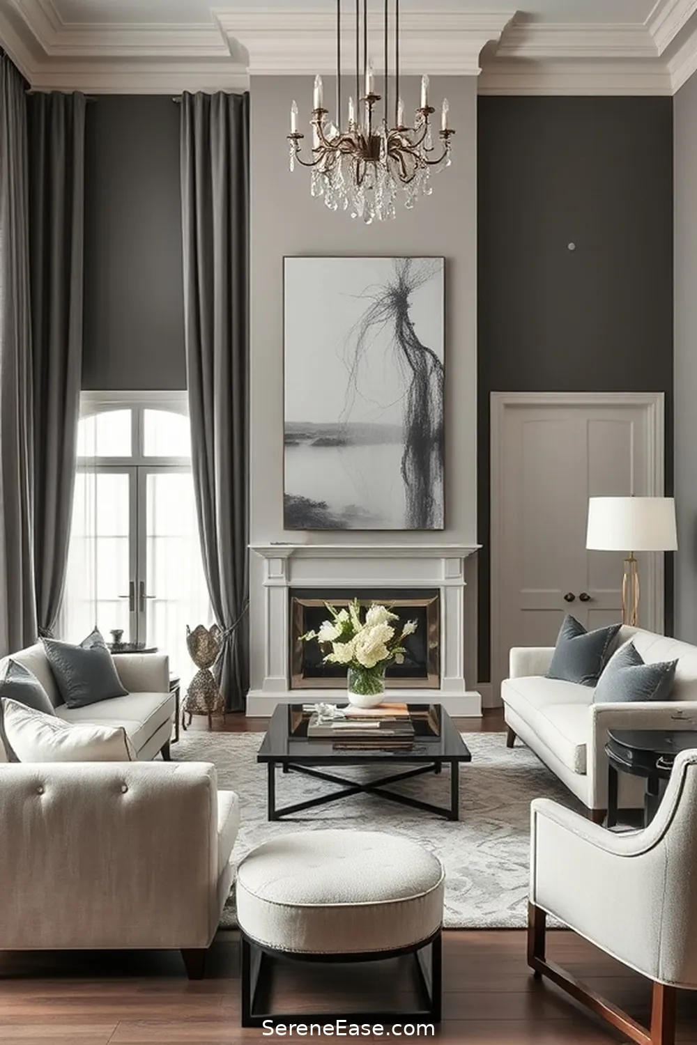 22 Tips for a Monochromatic Minimalist Living Room Style 3 Incorporate Different Shades for 22 Tips for a Monochromatic Minimalist Living Room Style