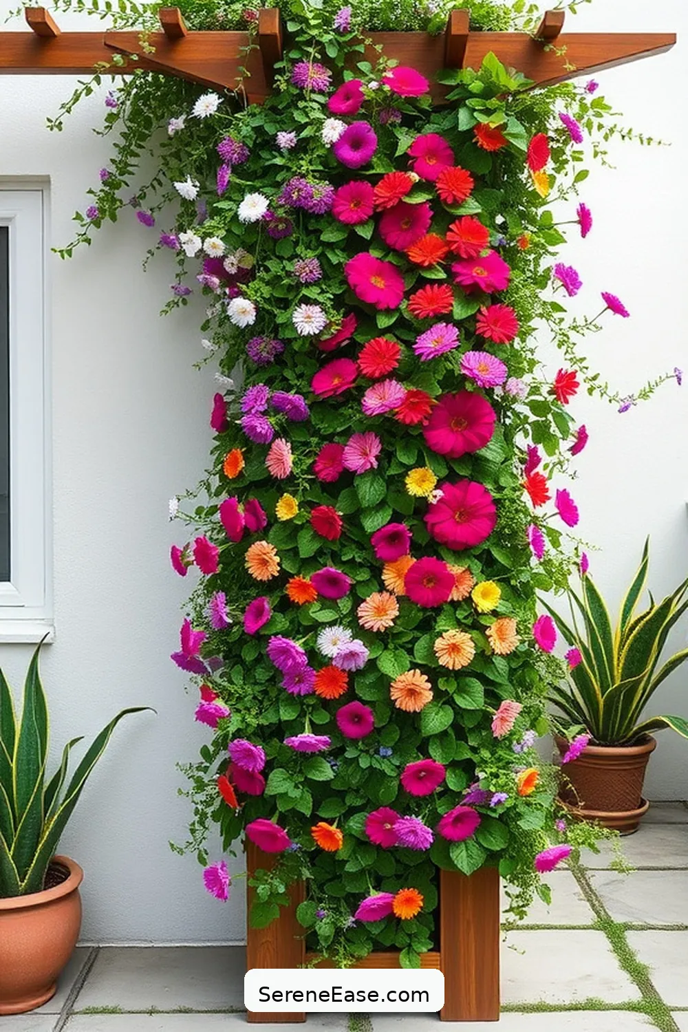 22 Ways to Achieve Bold Bright Scandinavian Style for Your Outdoor Patio 14 Create a Vertical Garden for 22 Ways to Achieve Bold Bright Scandinavian Style for Your Outdoor Patio