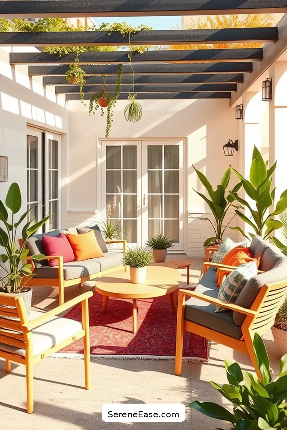 22 Ways to Achieve Bold Bright Scandinavian Style for Your Outdoor Patio 3 Invest in Functional Outdoor Furniture for 22 Ways to Achieve Bold Bright Scandinavian Style for Your Outdoor Patio