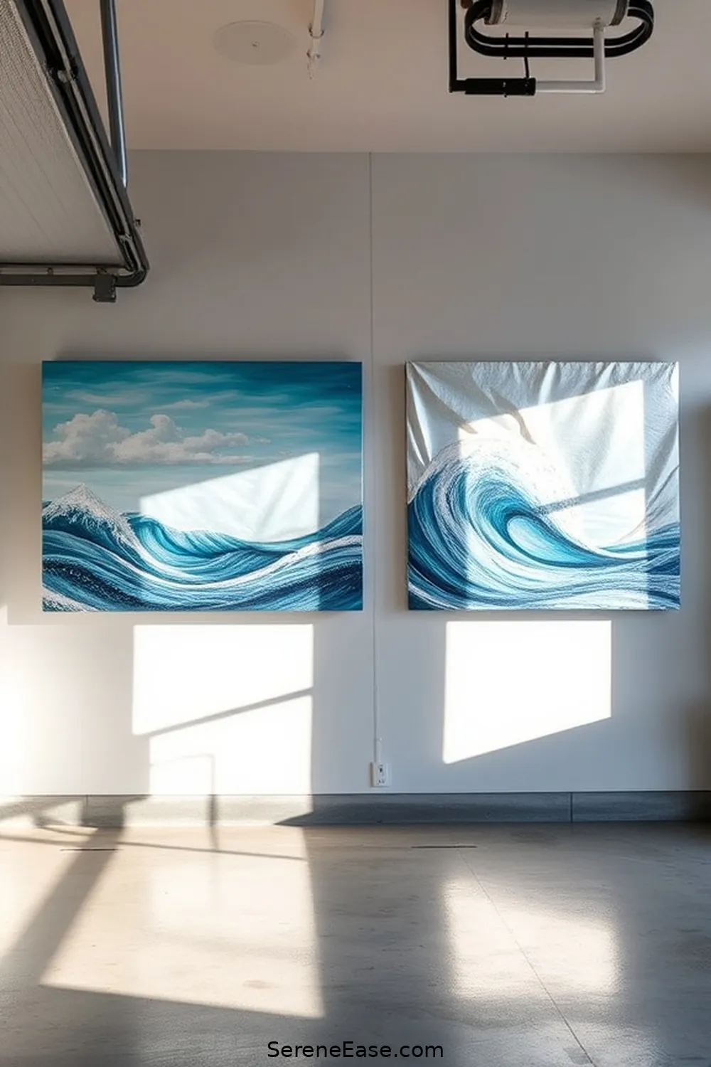 22 Ways to Add Metallic Accents to Your Coastal Style Garage 3 Decorative Metallic Wall Art for 22 Ways to Add Metallic Accents to Your Coastal Style Garage