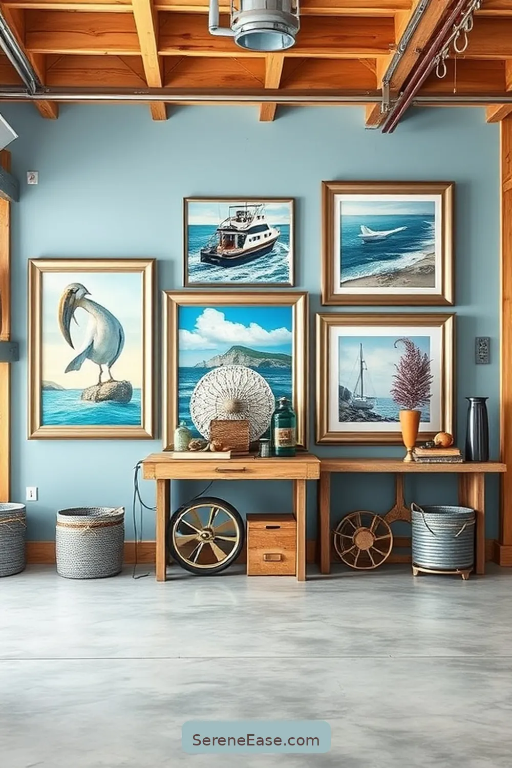 22 Ways to Add Metallic Accents to Your Coastal Style Garage 18 Metallic Frames for Photos or Artwork for 22 Ways to Add Metallic Accents to Your Coastal Style Garage