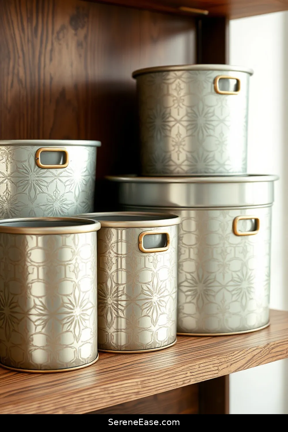22 Ways to Add Metallic Accents to Your Coastal Style Garage 5 Metallic Storage Bins and Boxes for 22 Ways to Add Metallic Accents to Your Coastal Style Garage