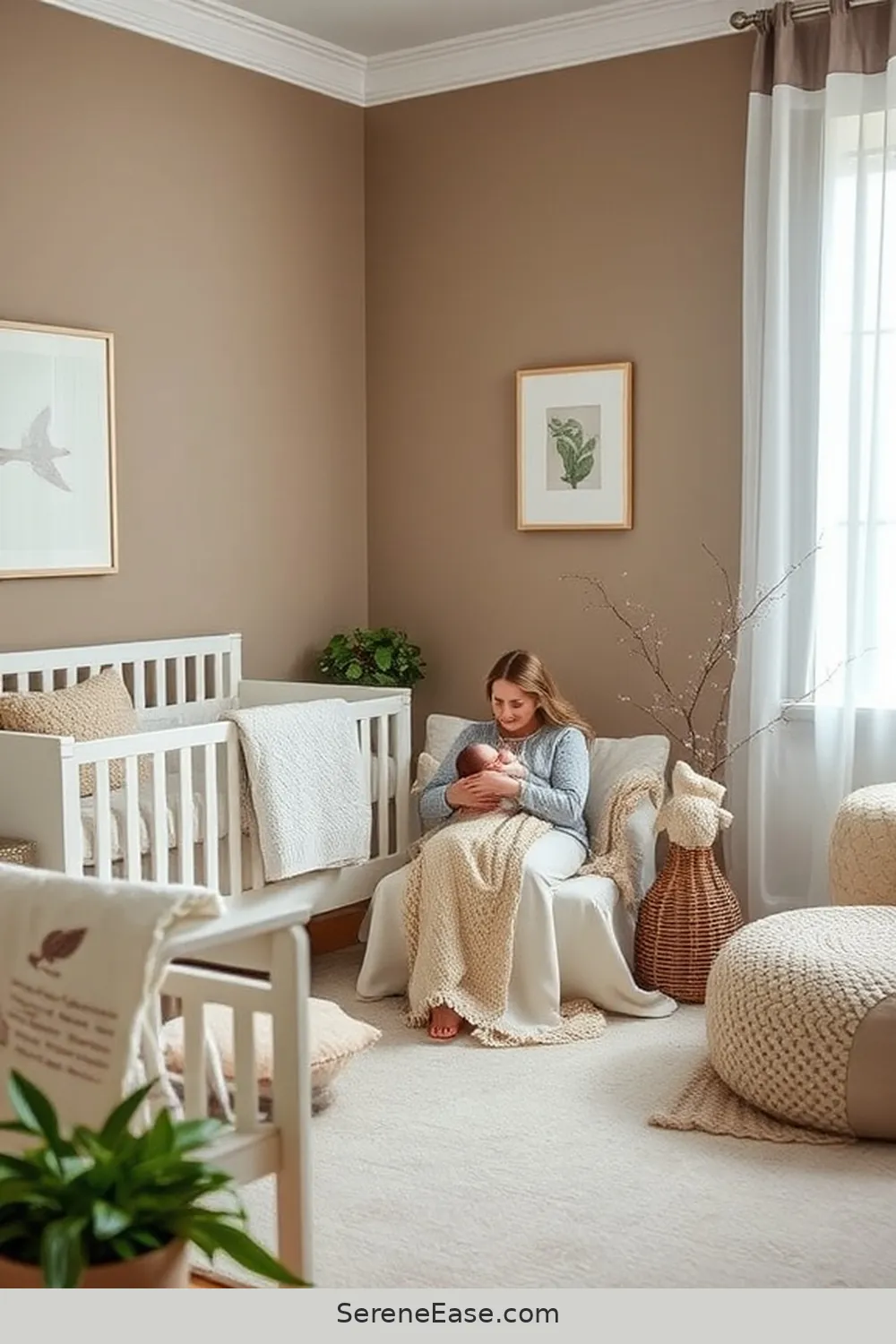 22 Ways to Create a Monochromatic Bohemian Style Nursery 2 Choose a Soft Color Palette for 22 Ways to Create a Monochromatic Bohemian Style Nursery