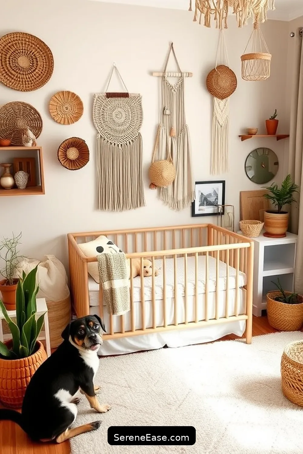 22 Ways to Create a Monochromatic Bohemian Style Nursery 8 Embrace Earthy Accessories for 22 Ways to Create a Monochromatic Bohemian Style Nursery