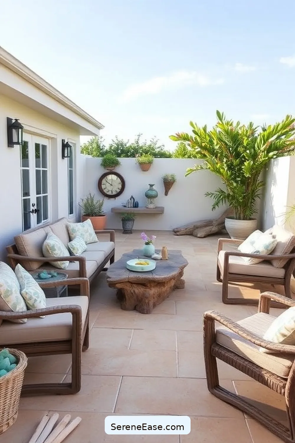 22 Ways to Incorporate Earth Tones in Coastal Style Outdoor Patios 2 Choose a Neutral Color Palette for 22 Ways to Incorporate Earth Tones in Coastal Style Outdoor Patios