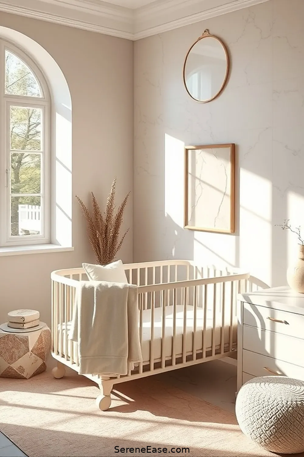 Add a Touch of Stone or Marble for 22 Ways to Incorporate Earth Tones in Minimalist Nursery Style
