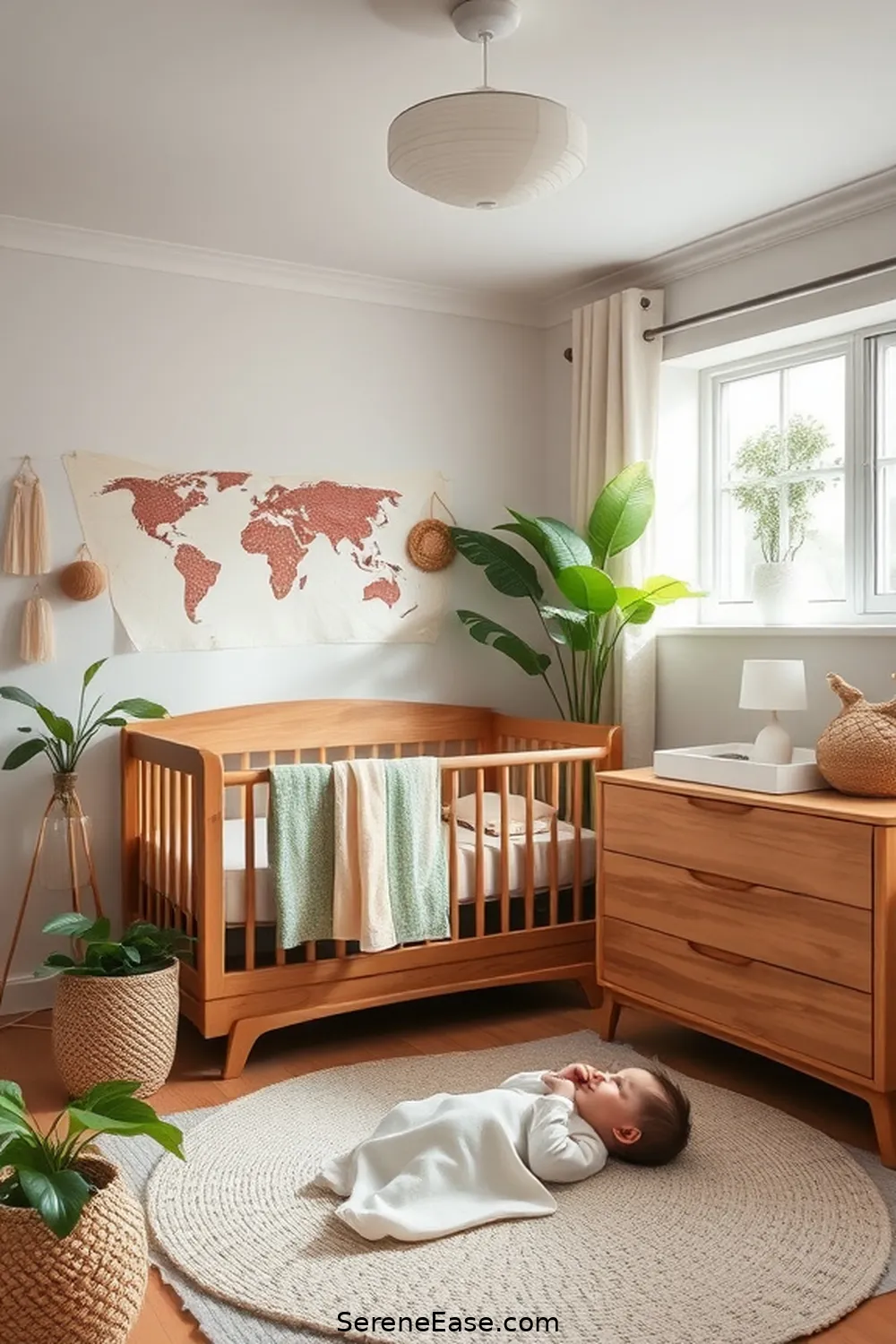 Choose a Soft Earth Tone Palette for 22 Ways to Incorporate Earth Tones in Minimalist Nursery Style
