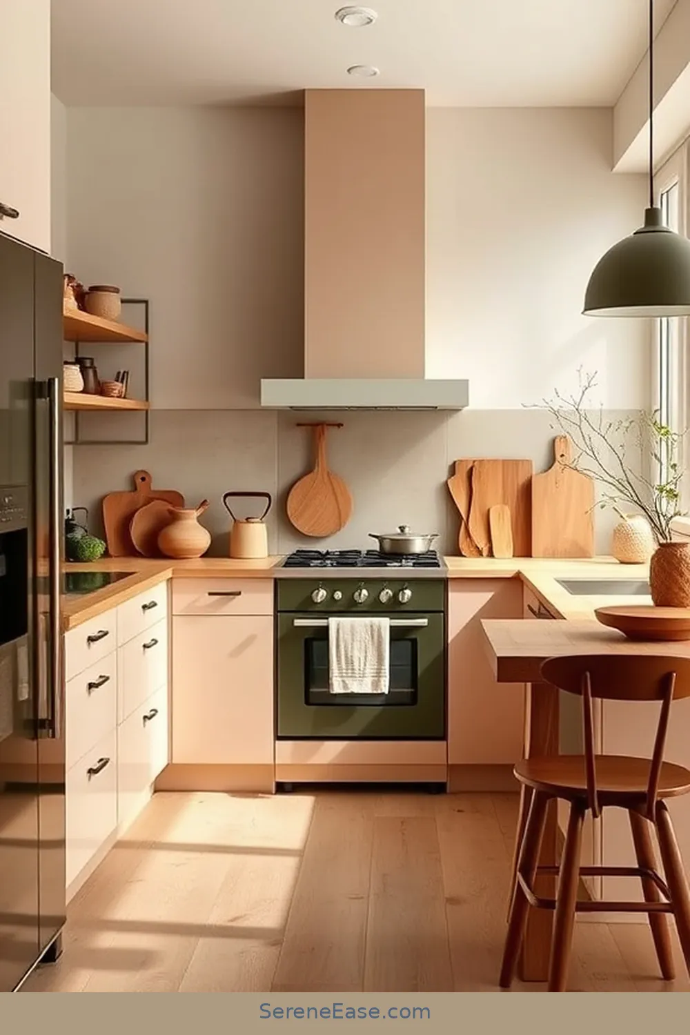22 Ways to Incorporate Earth Tones in Scandinavian Style Kitchens 9 Integrate Earth Tone Appliances for 22 Ways to Incorporate Earth Tones in Scandinavian Style Kitchens