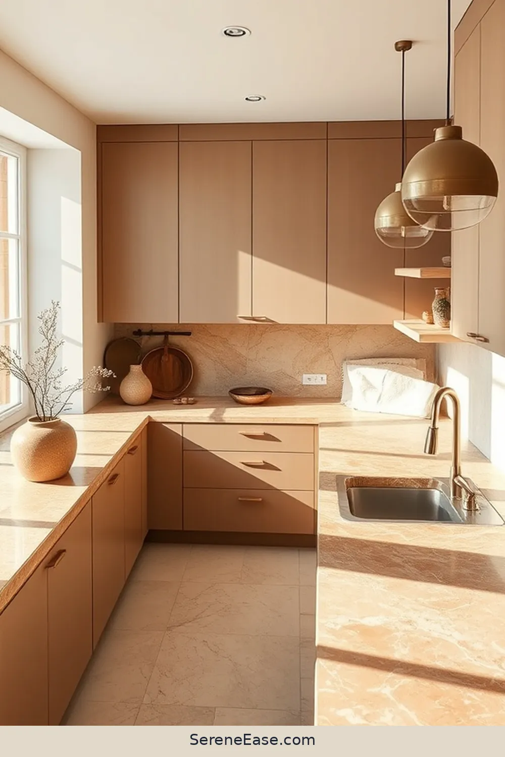 22 Ways to Incorporate Earth Tones in Scandinavian Style Kitchens 5 Select Stone Countertops for 22 Ways to Incorporate Earth Tones in Scandinavian Style Kitchens