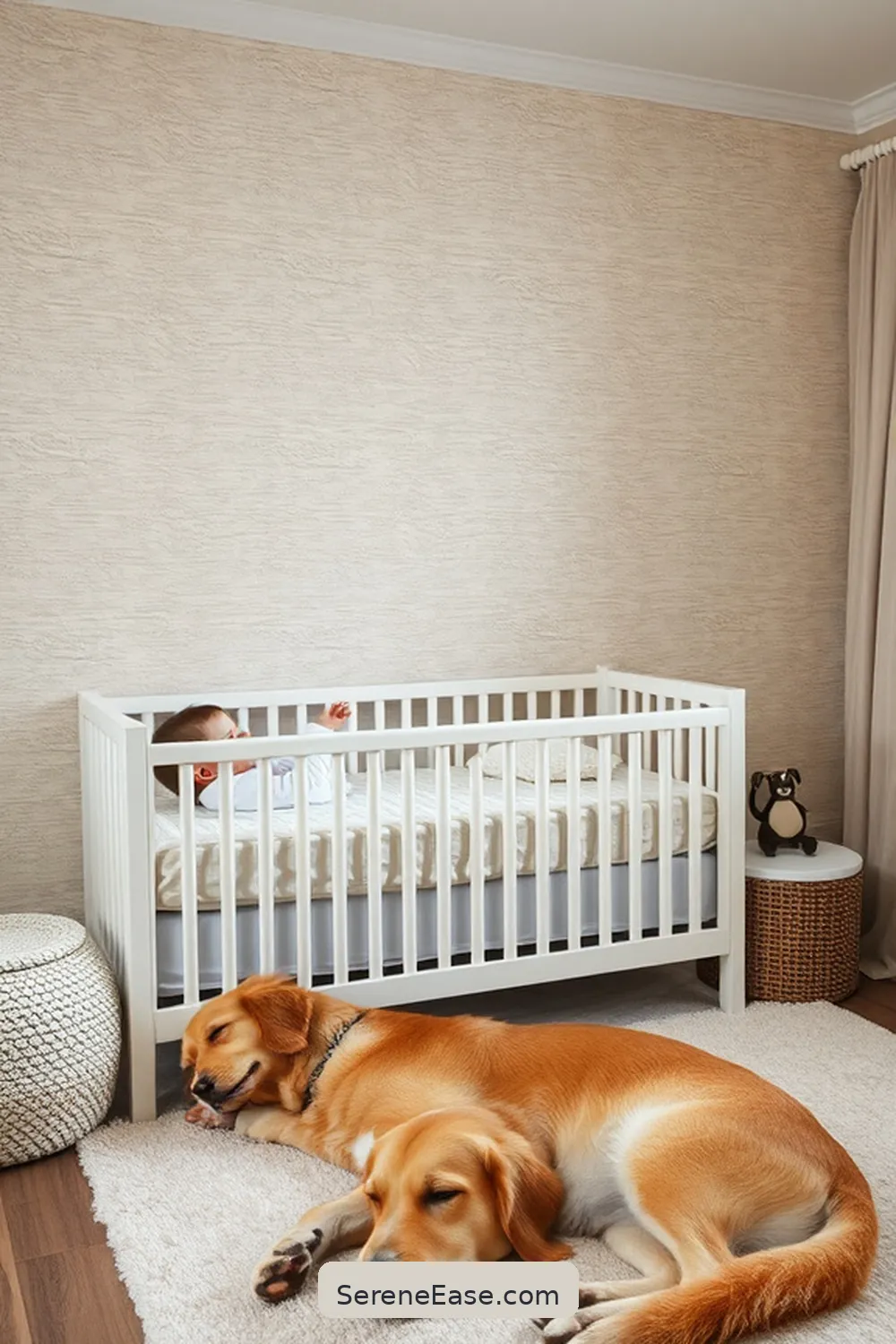 22 Ways to Incorporate Neutral Tones in Modern Farmhouse Nursery Style 20 Create a Statement Wall for 22 Ways to Incorporate Neutral Tones in Modern Farmhouse Nursery Style