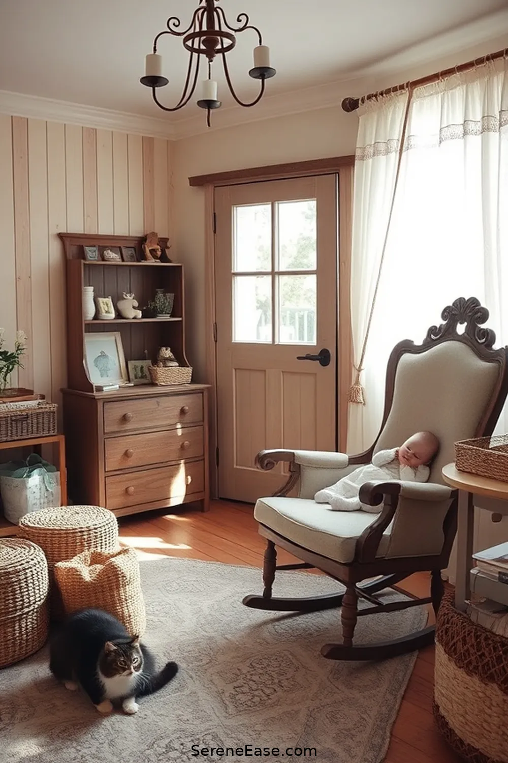 22 Ways to Incorporate Neutral Tones in Modern Farmhouse Nursery Style 8 Embrace Vintage Decor for 22 Ways to Incorporate Neutral Tones in Modern Farmhouse Nursery Style
