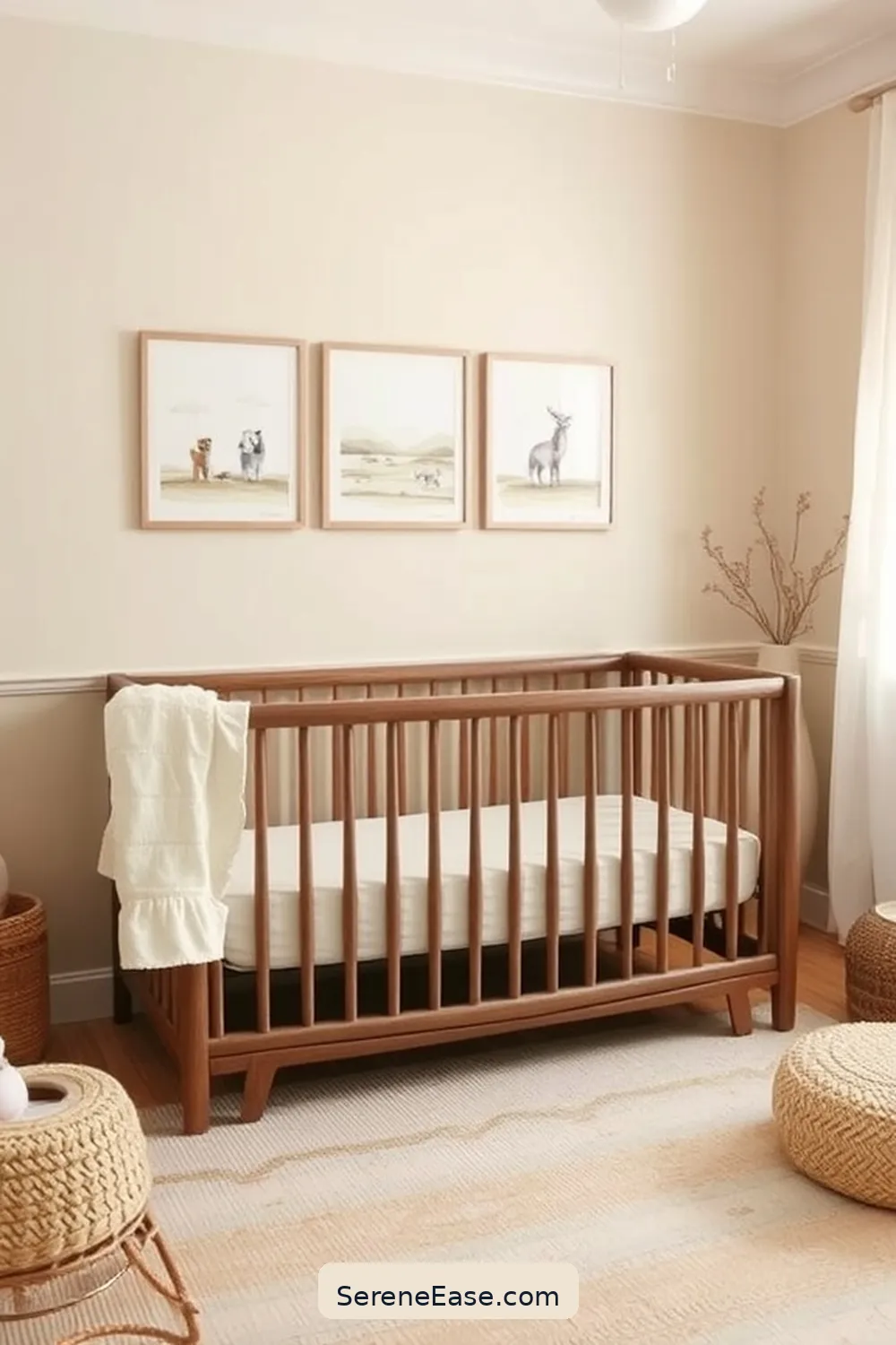 22 Ways to Incorporate Neutral Tones in Modern Farmhouse Nursery Style 13 Implement Neutral Artwork for 22 Ways to Incorporate Neutral Tones in Modern Farmhouse Nursery Style