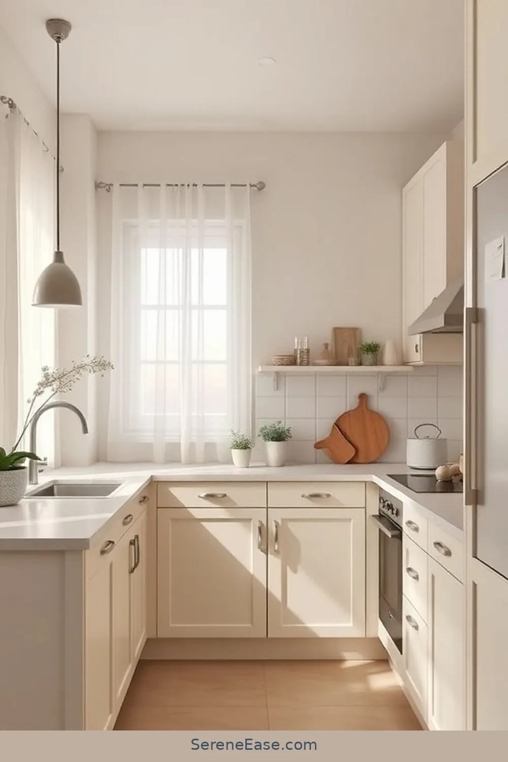 Choose a Soft Color Palette for 22 Ways to Incorporate Neutral Tones in Scandinavian Style Kitchens