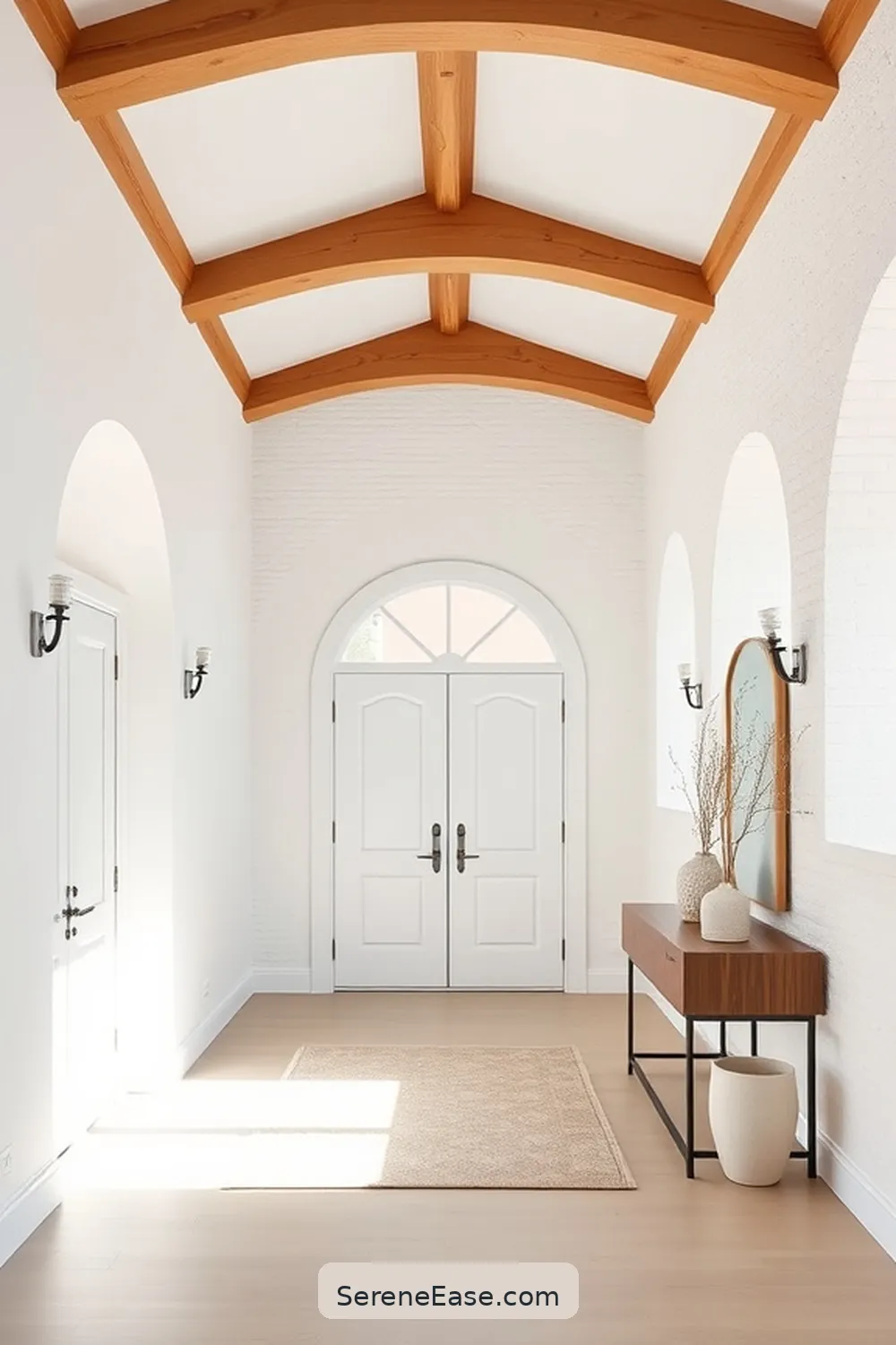 22 Ways to Incorporate Neutral Tones in Your Scandinavian Style Entryway 14 Highlight Architectural Features for 22 Ways to Incorporate Neutral Tones in Your Scandinavian Style Entryway