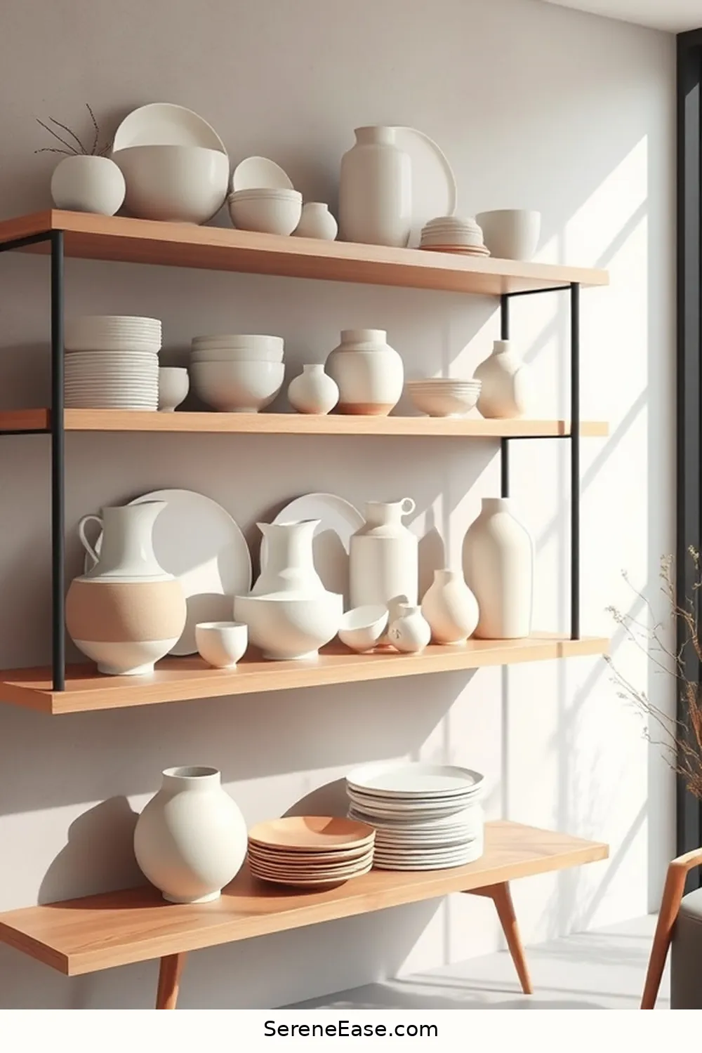 22 Ways to Incorporate Pastels in Your Mid-Century Modern Living Room Style 17 Use Pastel Ceramics and Pottery for 22 Ways to Incorporate Pastels in Your Mid-Century Modern Living Room Style
