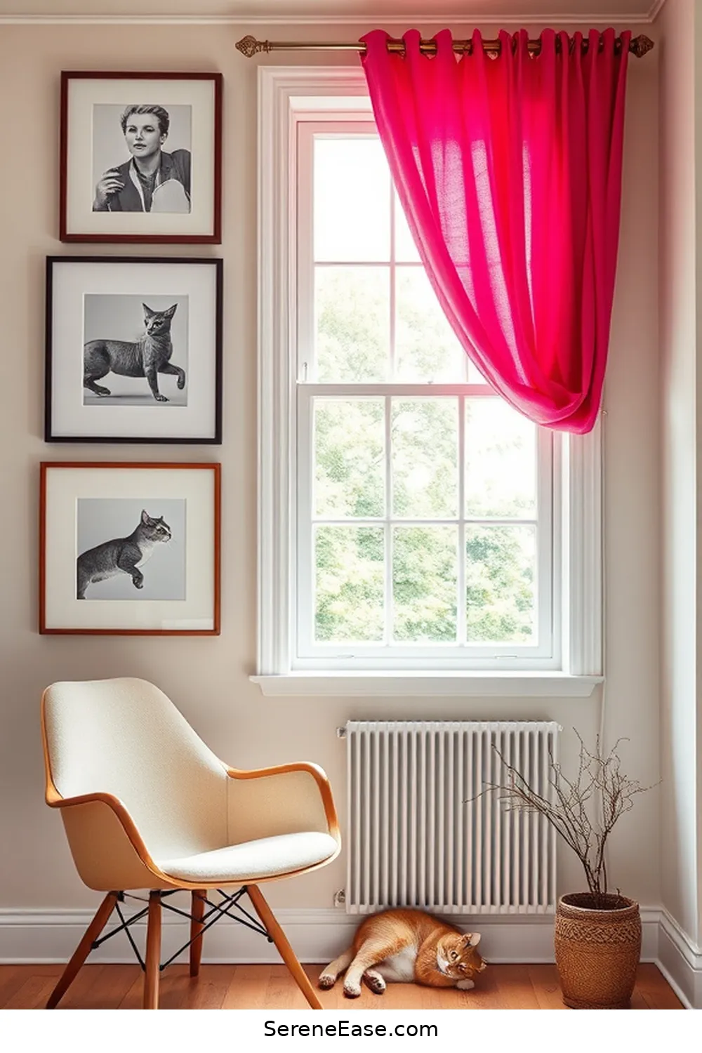 22 Ways to Incorporate Pastels in Your Mid-Century Modern Style Library 11 Create a Pastel Gallery Wall for 22 Ways to Incorporate Pastels in Your Mid-Century Modern Style Library