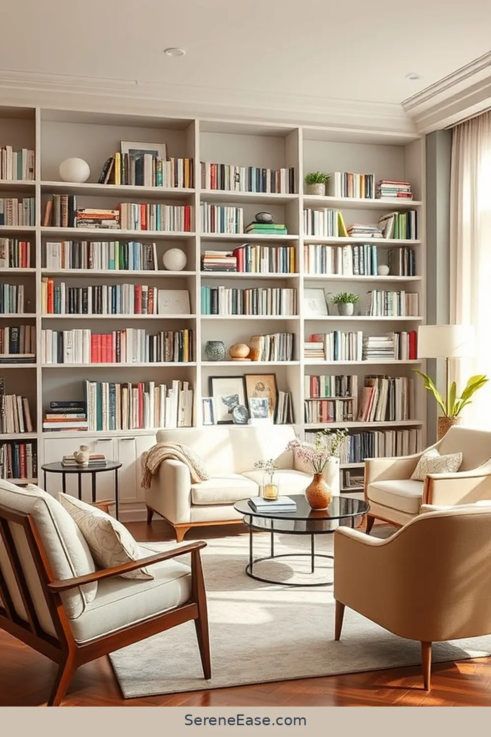 22 Ways to Incorporate Pastels in Your Mid-Century Modern Style Library 23 Use Pastel Decorative Books for 22 Ways to Incorporate Pastels in Your Mid-Century Modern Style Library