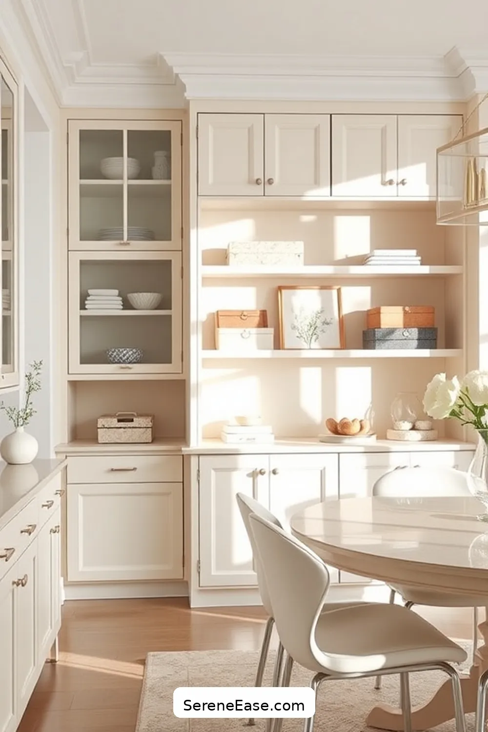 22 Ways to Incorporate Pastels in a Minimalist Dining Room Style 15 14. Add Pastel Storage Solutions for 22 Ways to Incorporate Pastels in a Minimalist Dining Room Style