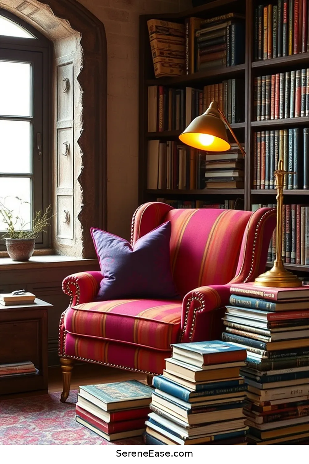 22 Ways to Infuse Jewel Tones Into Rustic Library Style 22 Add a Colorful Vintage Find for 22 Ways to Infuse Jewel Tones Into Rustic Library Style