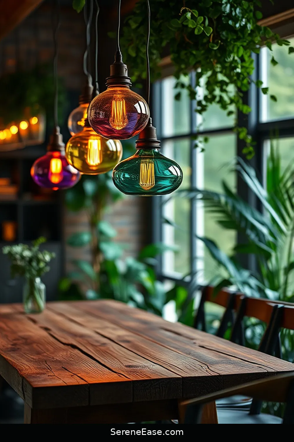 22 Ways to Infuse Jewel Tones Into Rustic Library Style 11 Incorporate Colorful Lighting Fixtures for 22 Ways to Infuse Jewel Tones Into Rustic Library Style