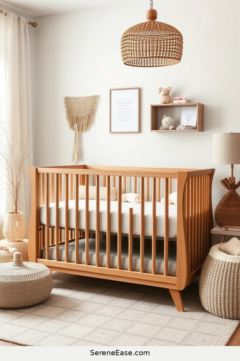23 Earth Tone Nursery Ideas in Scandinavian Style 13 Include a Statement Crib for 23 Earth Tone Nursery Ideas in Scandinavian Style