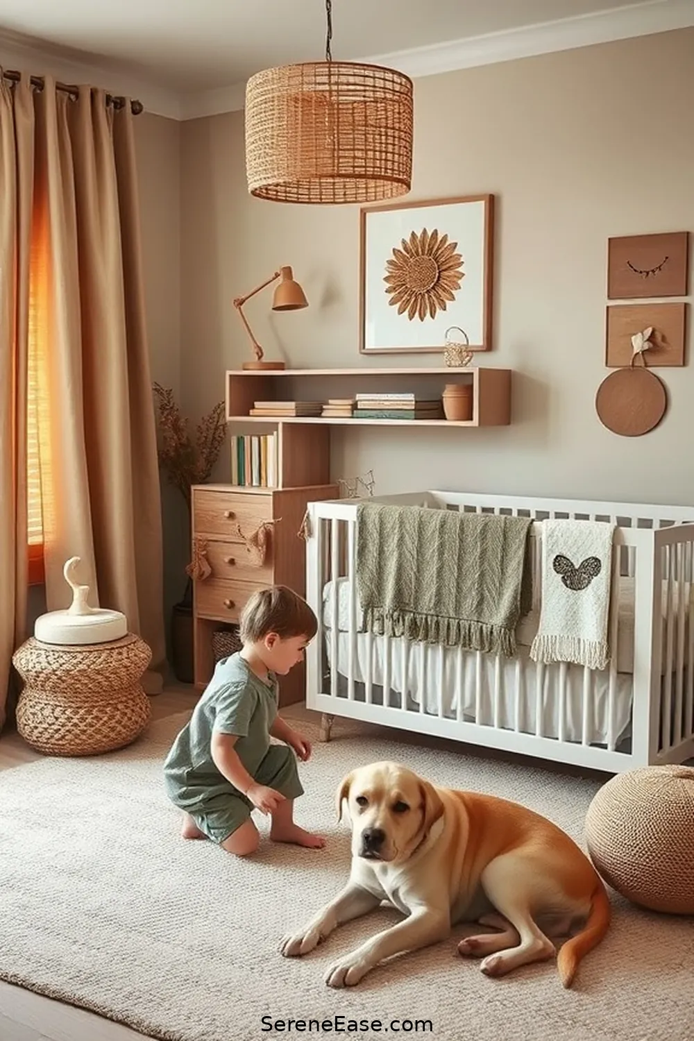 23 Earth Tone Nursery Ideas in Scandinavian Style 14 Layer Earthy Color Palettes for 23 Earth Tone Nursery Ideas in Scandinavian Style