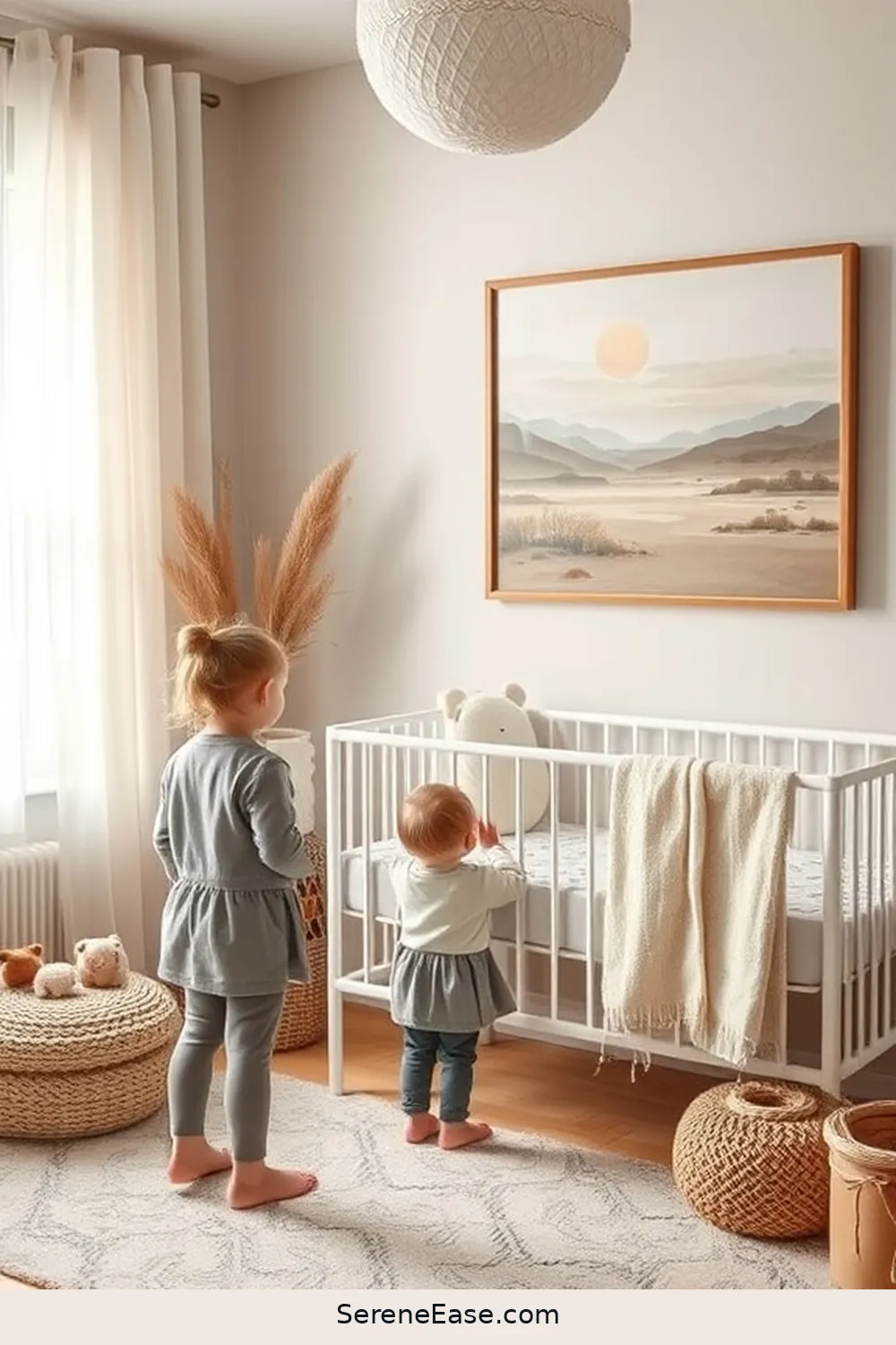 23 Earth Tone Nursery Ideas in Scandinavian Style 11 Use Earth Tone Artwork for 23 Earth Tone Nursery Ideas in Scandinavian Style