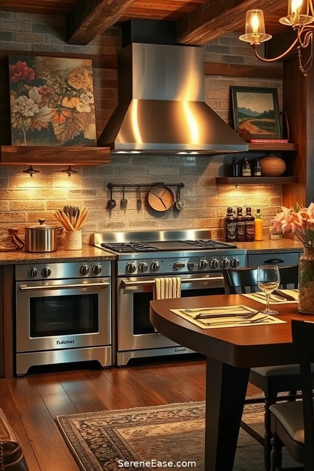 23 Stunning Metallic Accents for Your Rustic Dining Room Style 20 Stainless Steel Appliances for 23 Stunning Metallic Accents for Your Rustic Dining Room Style