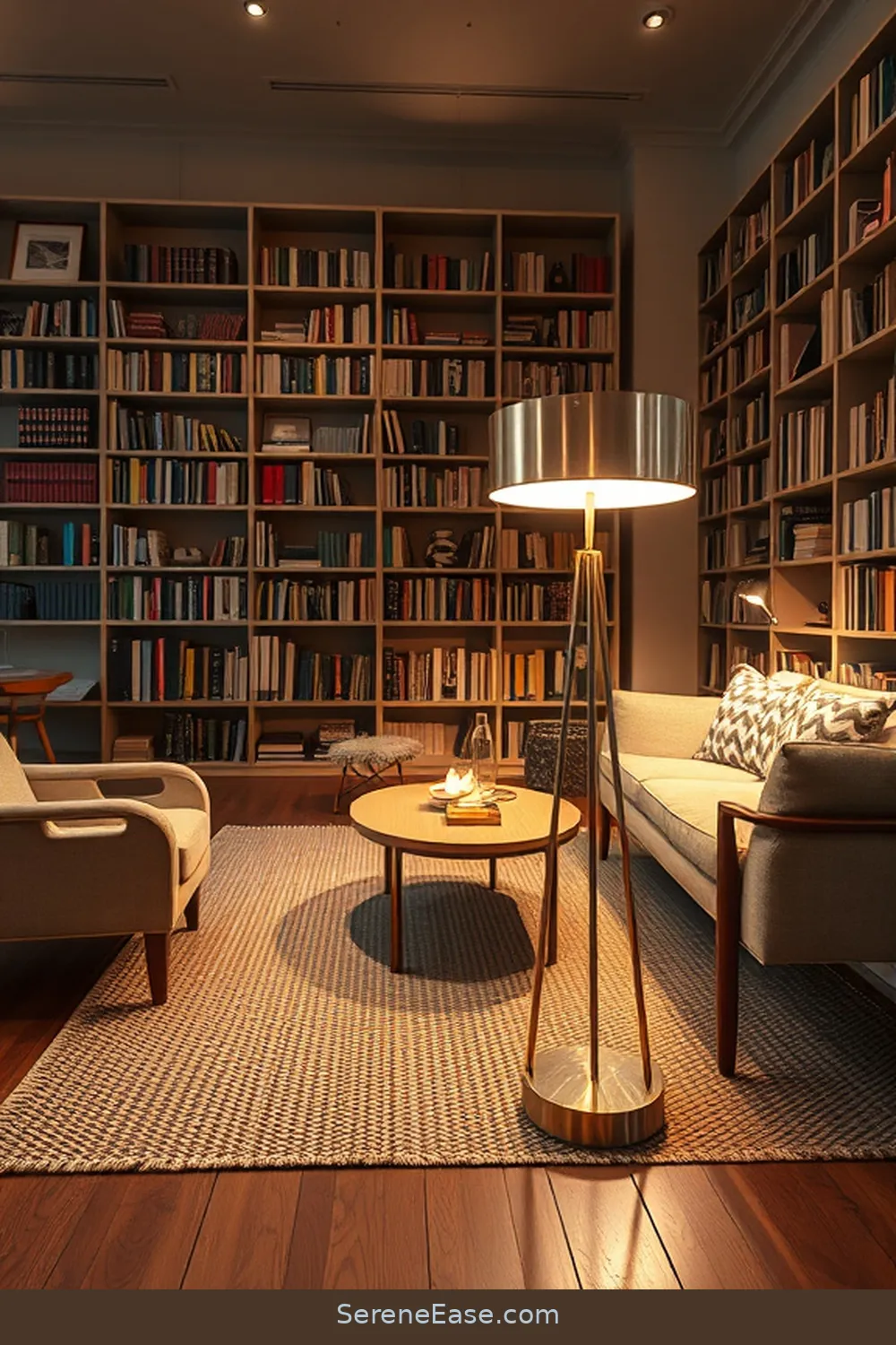 23 Stunning Metallic Accents for Your Scandinavian Style Library 21 Luminous Floor Lamps for 23 Stunning Metallic Accents for Your Scandinavian Style Library